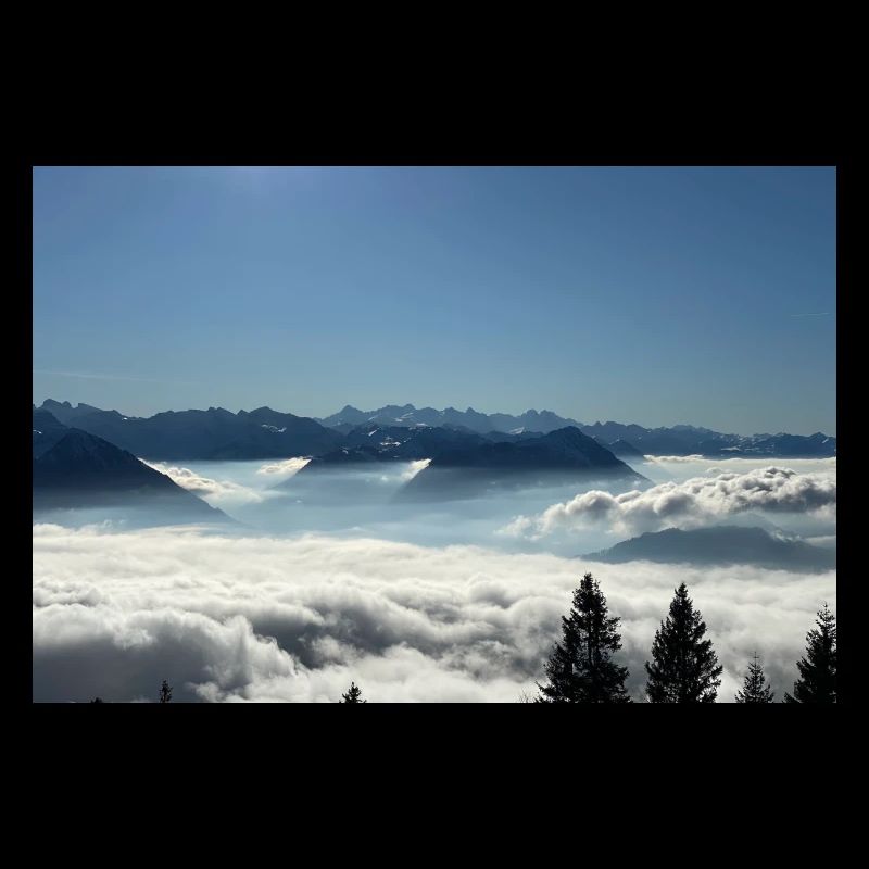 Schweiz, Rigi Berg Poster, Geschenkidee Luzern