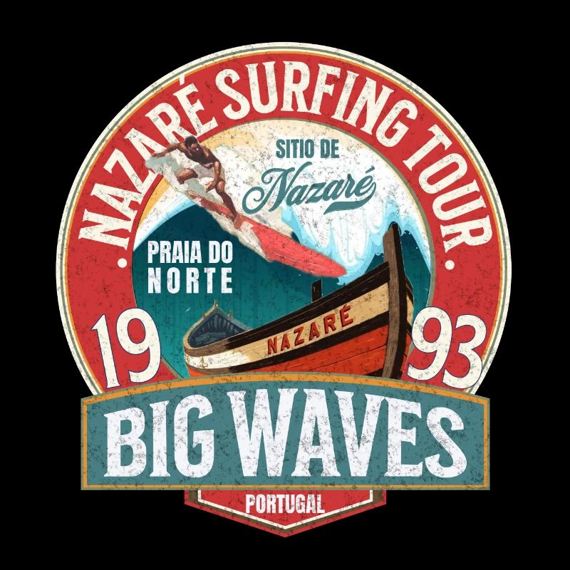 Big wave sitio de Nazare surf