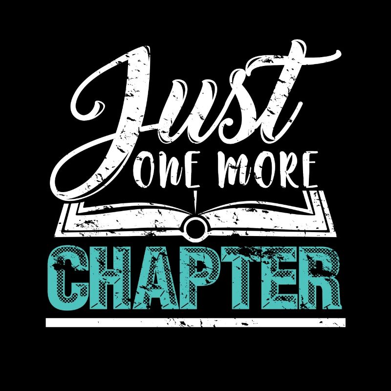 Just one more Chapter Geschenk Spruch Lesen