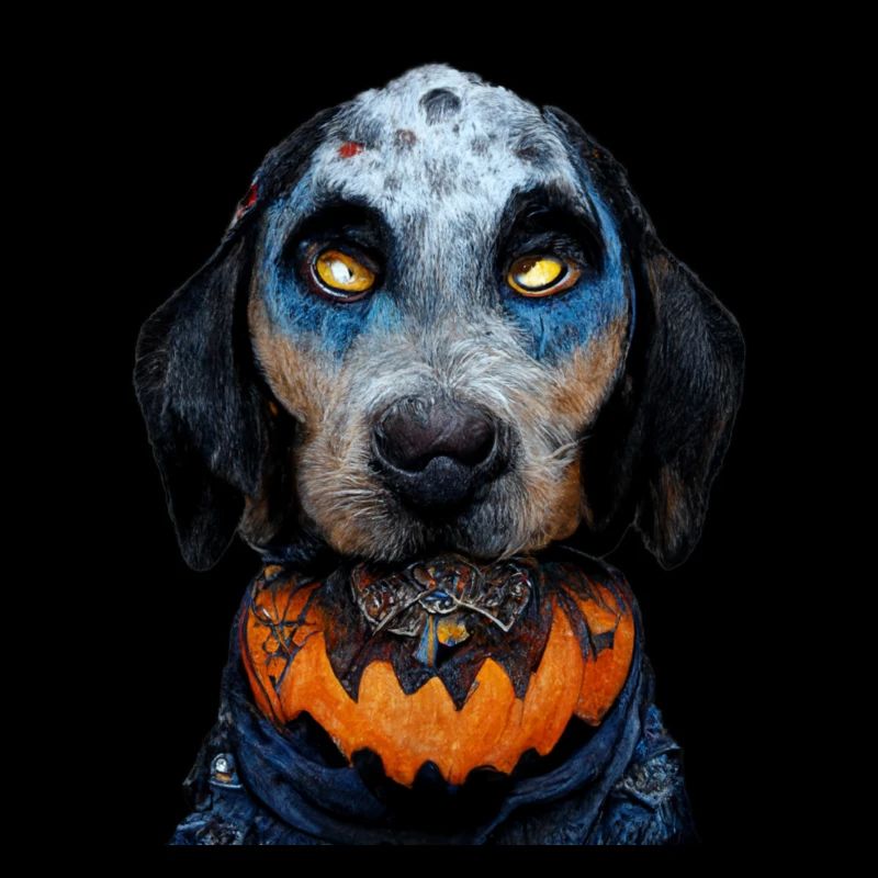 Halloween Bluetick Coonhound