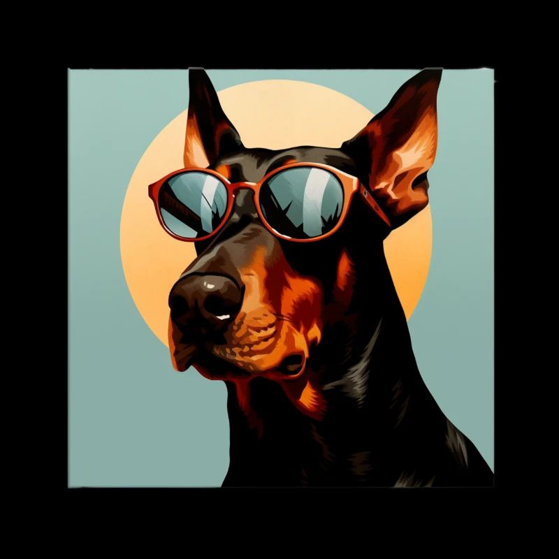 Doberman Cool - Chien Doberman
