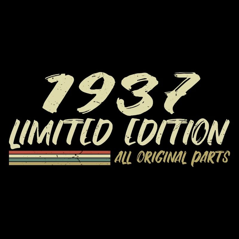 1937 Birthday Gift Idea 1937