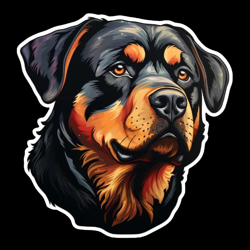 Rottweilerkopf