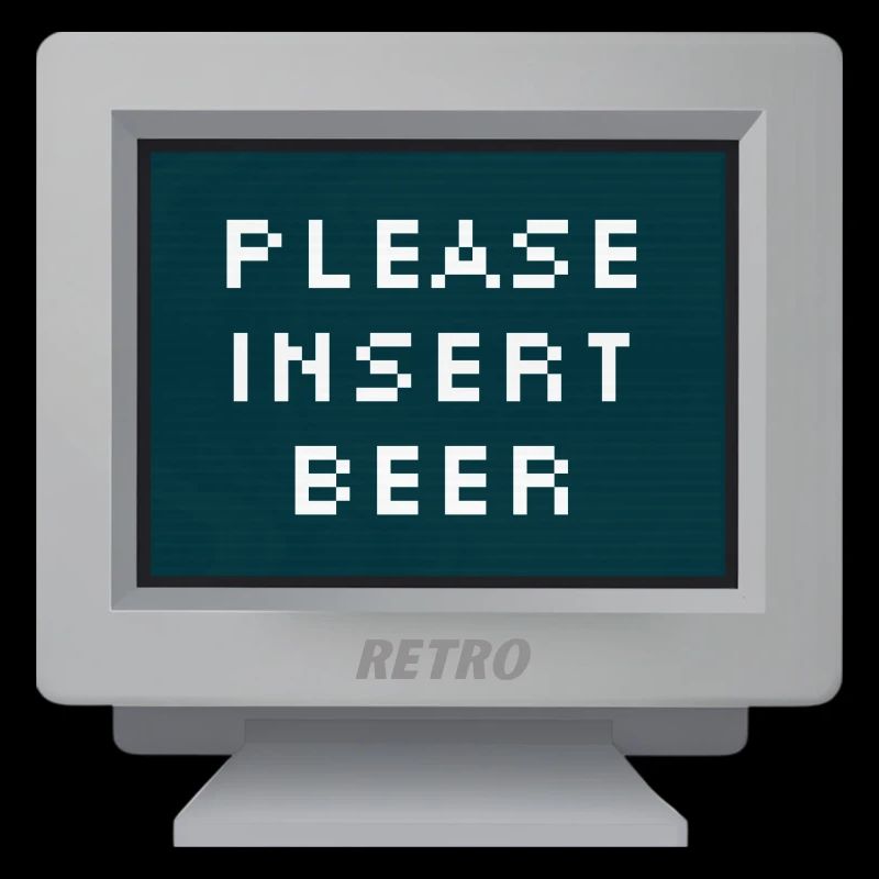 CRT design - Please put some beer.