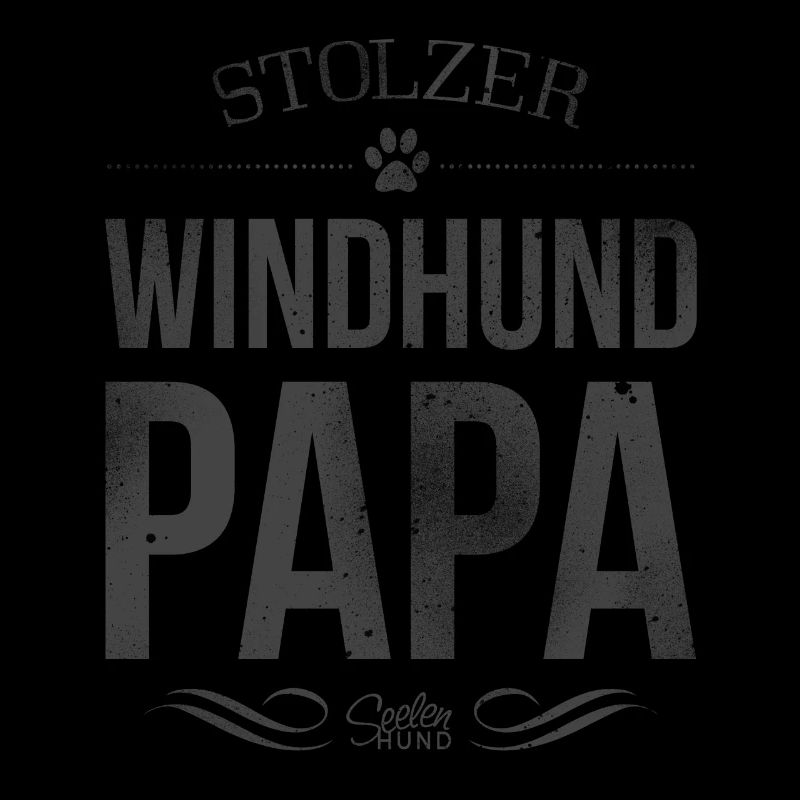 Stolzer Windhund Papa
