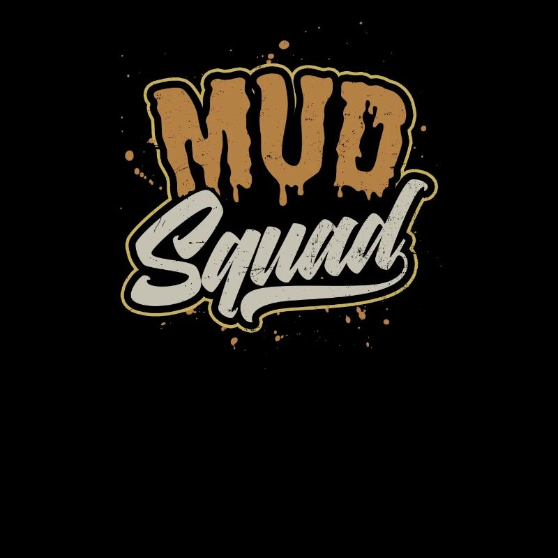 Cadeau de tenue d'équipe Mud Run Mud Squad