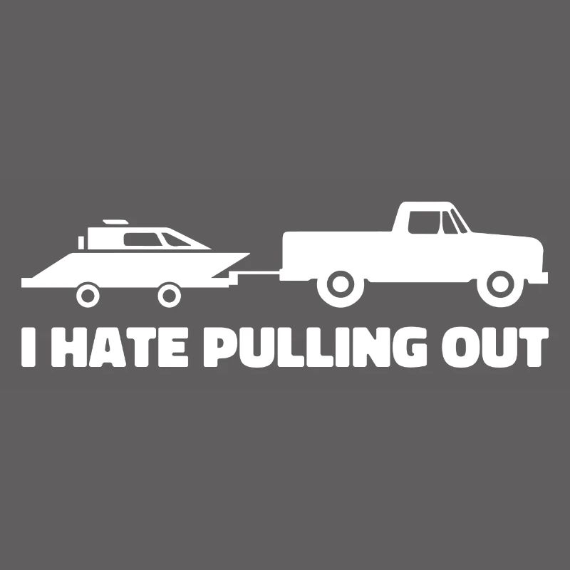 I Hate Pulling Out Retro Boating Boat Captain
