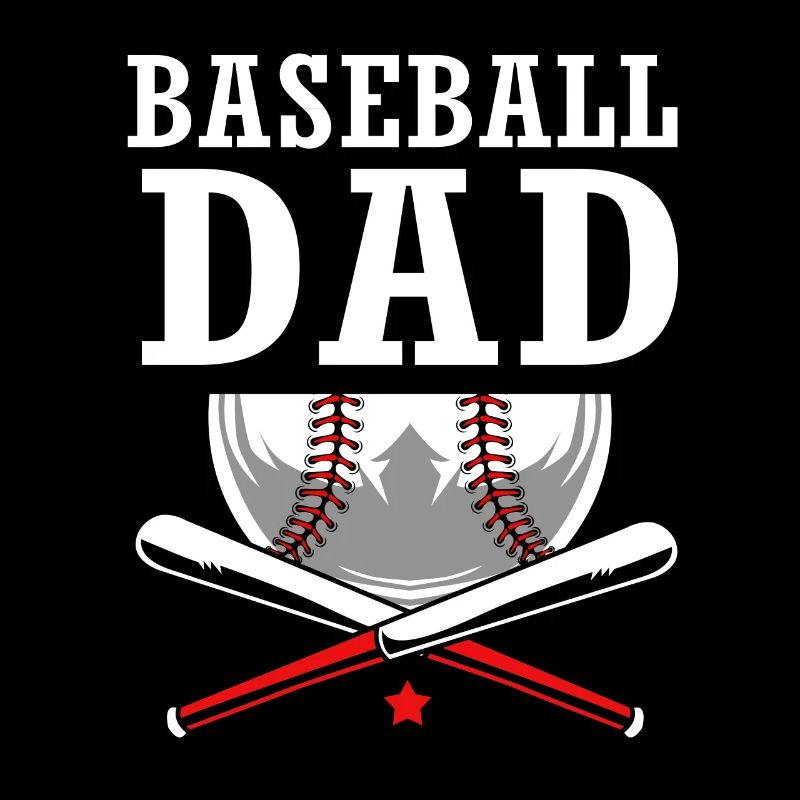 Baseball Father's Day Dad Dad