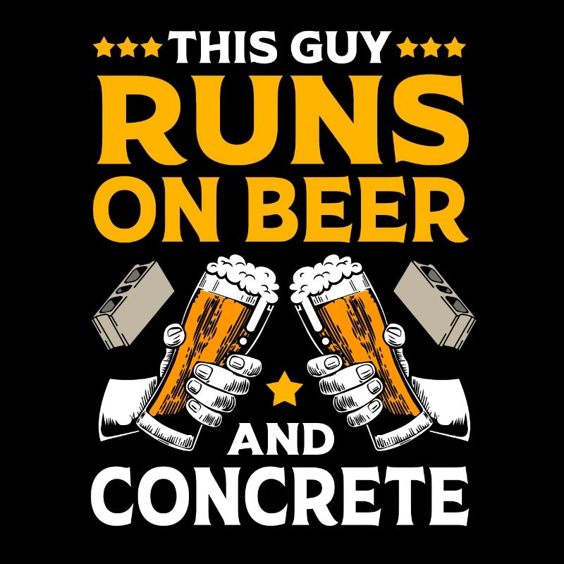 Bauarbeiter Baustelle Bier