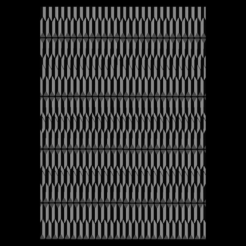 Pattern pattern in black / gray