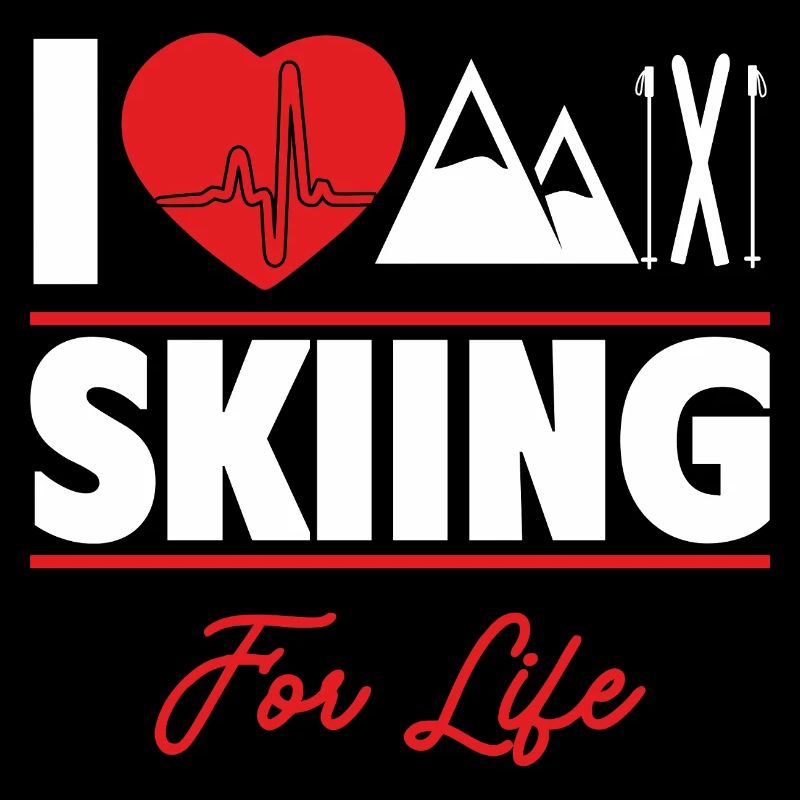 Skifahren ist mein Leben,Geschenkidee