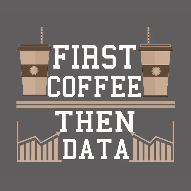 Programmierer Geschenk Frist Kaffee dann Datencomputer