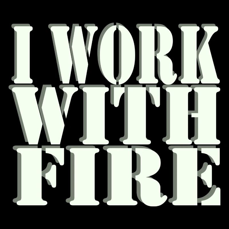 Feuerspucker I work with fire