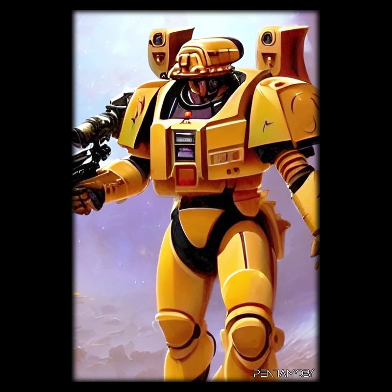 Kampfbot Roboter Supersoldat Maschine Krieger
