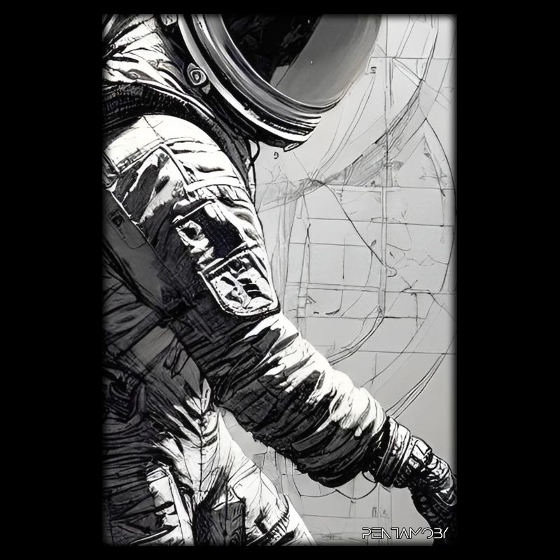 Astronaut Zukunft Sci-Fi Technik