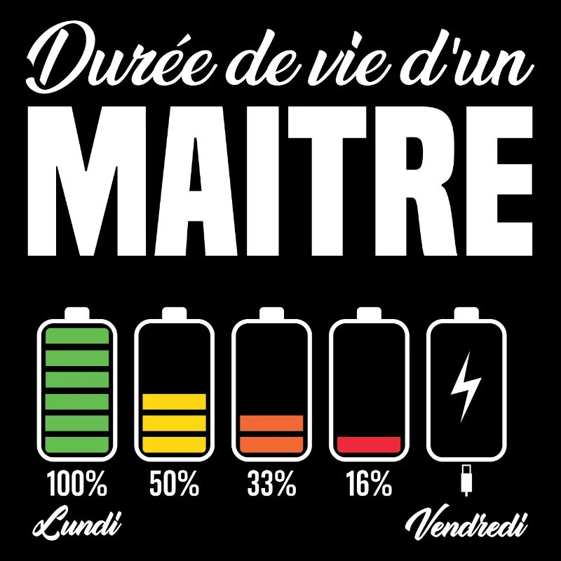 Maitre D'école Pour Fin D'année Scolaire