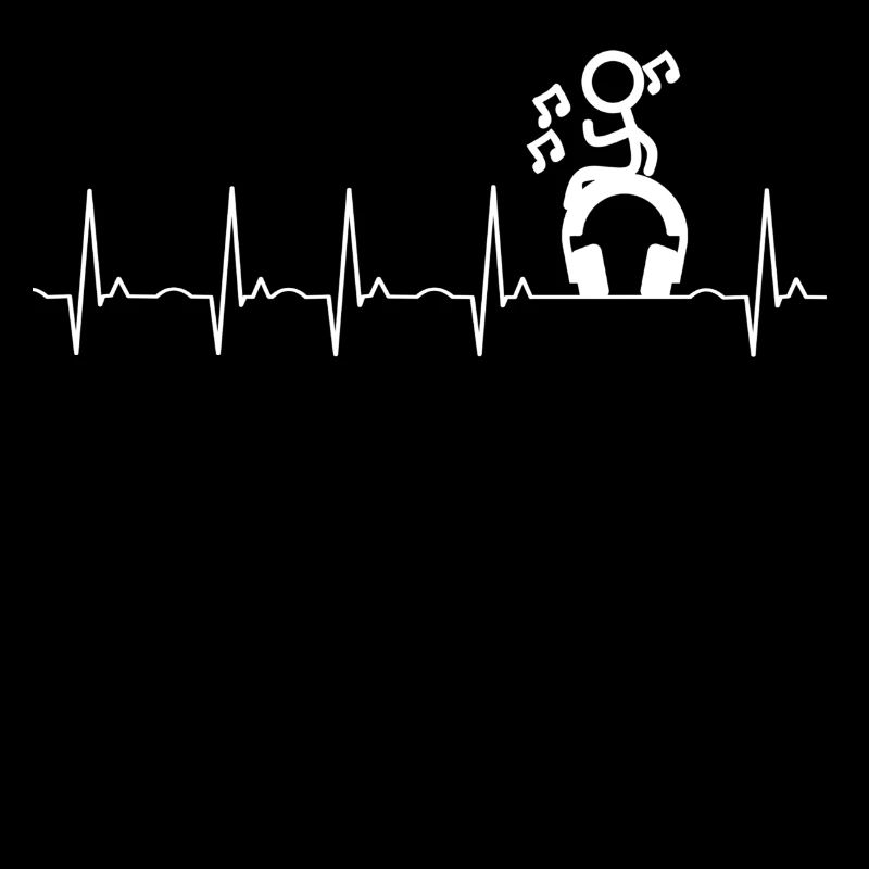 DJ - Kopfhörer - Herzschlag