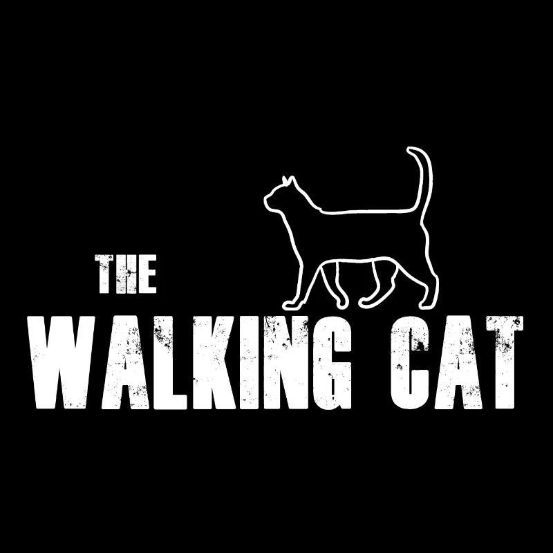 Le chat de marche