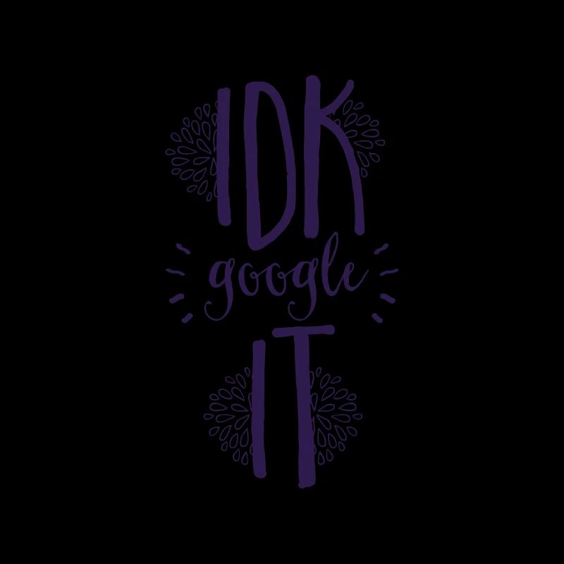 Frag doch Google Schriftzug Geschenkidee google it