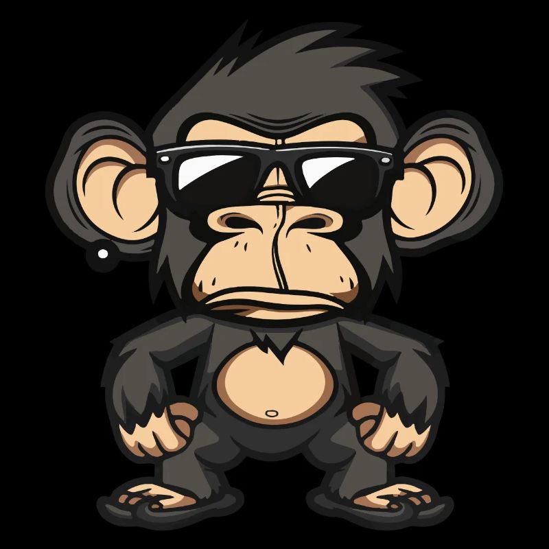Monkey Cool Comic