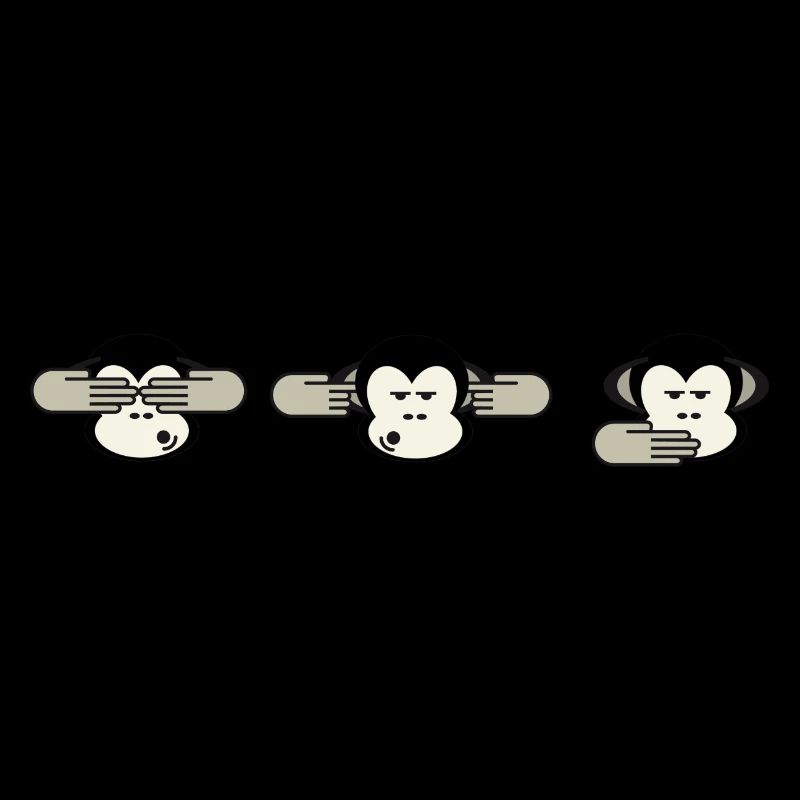 3 singes