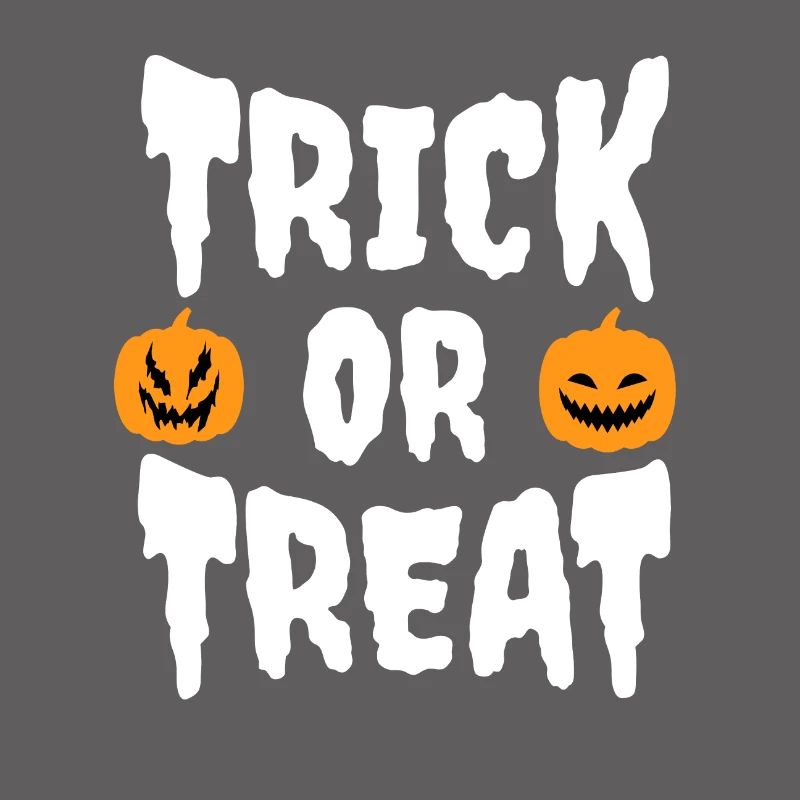 Trick or Treat Halloween Süßes oder Saures