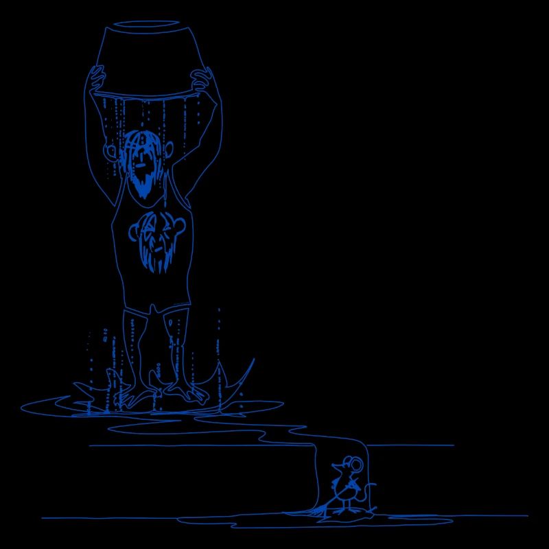 Chimpanzé et eau