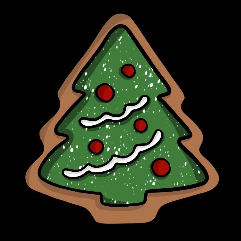 Christmas Tree Cookie