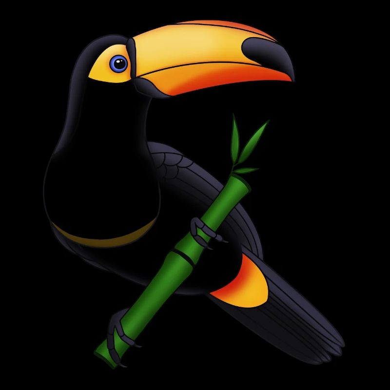 Idée cadeau Toucan tropiques forêt tropicale