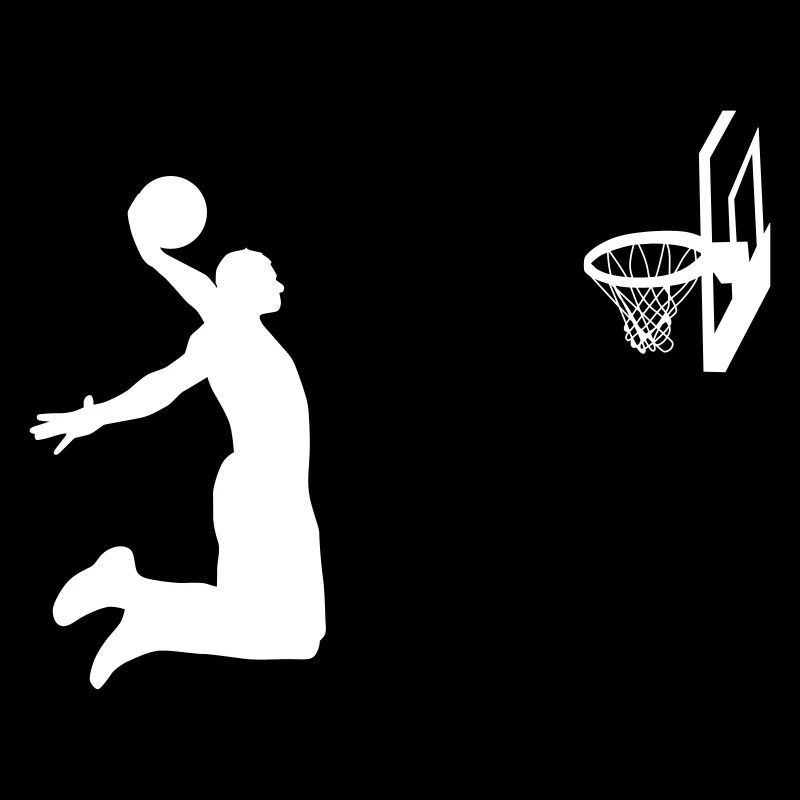 Basketteur au basket