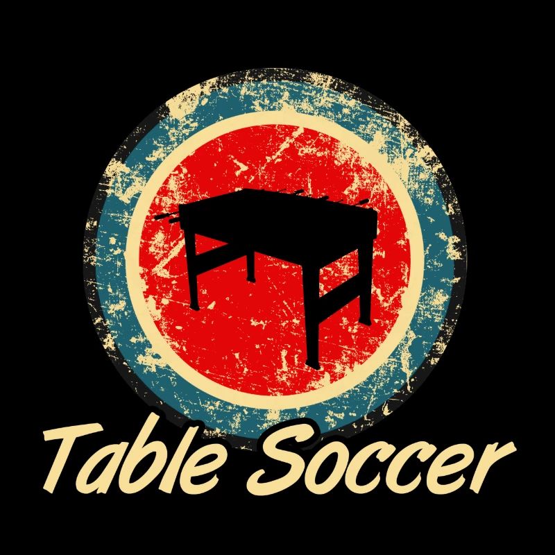 kicker table soccer retro