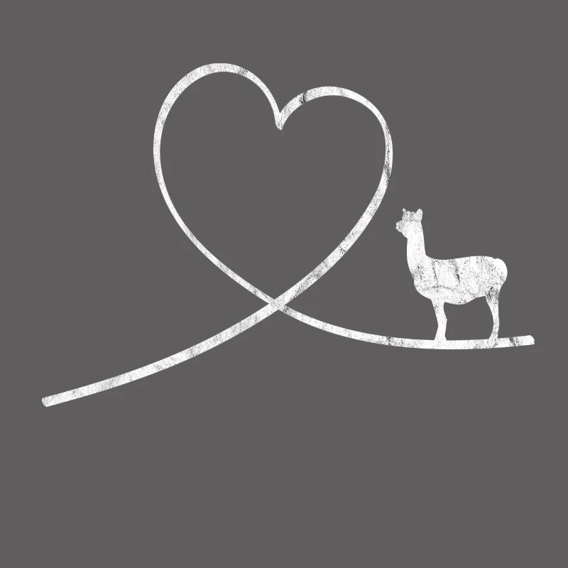 Lama Alpaka Tiere Haustier Geschenk Geschenkidee