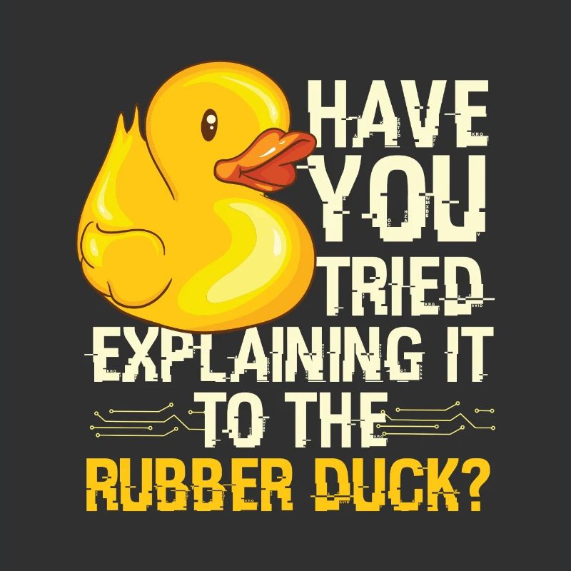 Rubber Duck Debugging Programmierer
