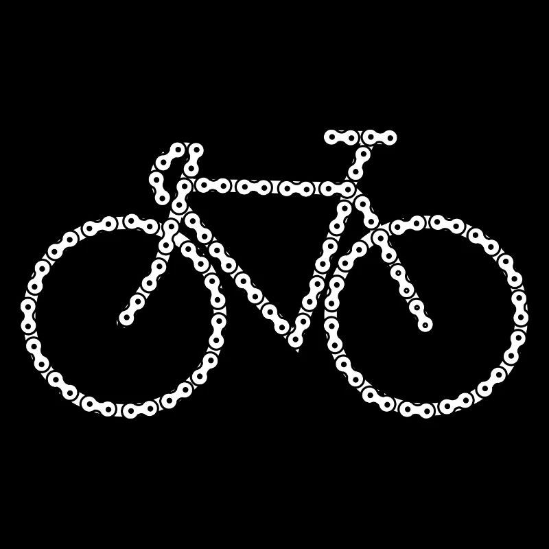 Dessin de chaîne de vélo