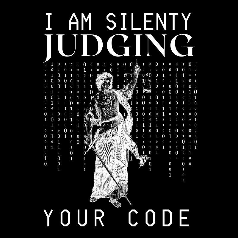 Je juge silencieusement votre Code - Programmeur