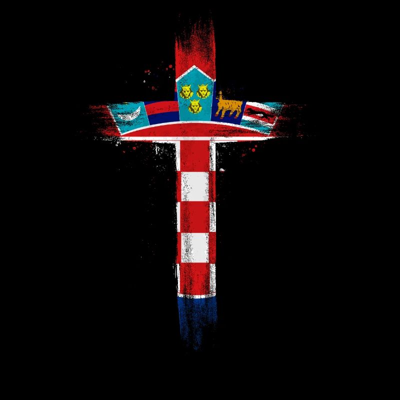 Drapeau Croatie Mer Adriatique Zagreb Drapeau croate