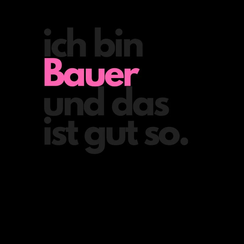 Ich bin Bauer Landwirt Bauernhof Geschenkidee