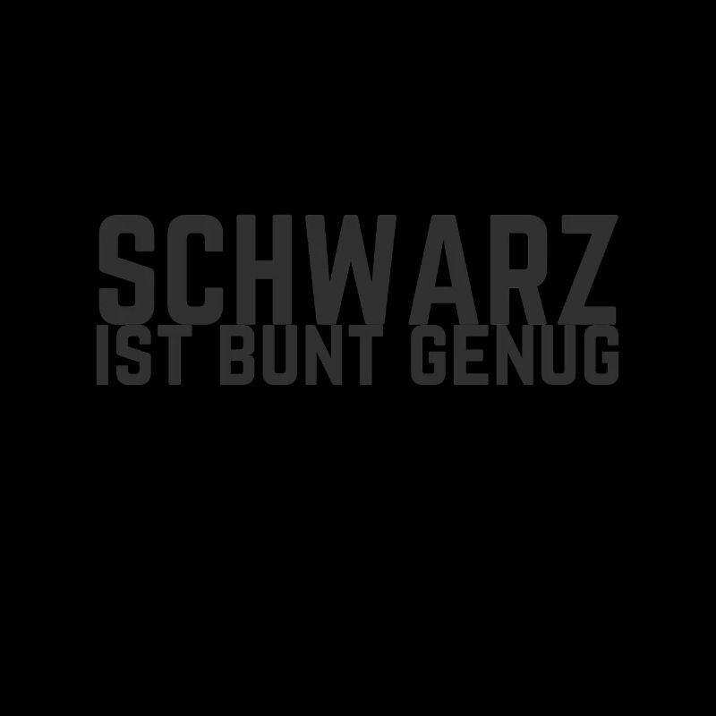 Schwarz Ist Bunt Genug