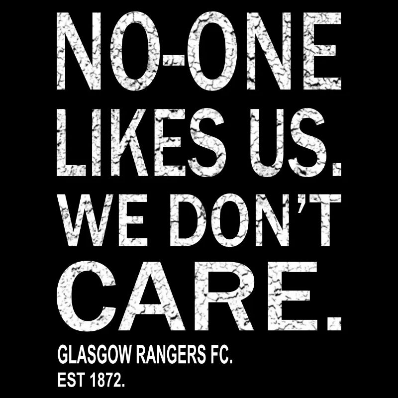 no one likes us we don't care