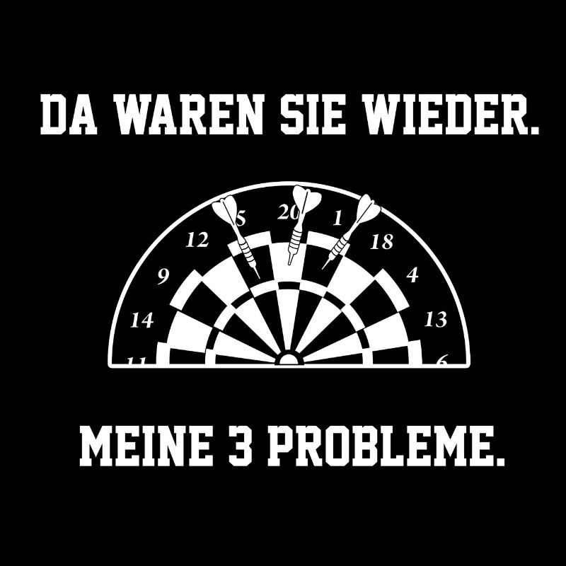 Lustiger Dart Spruch Dartscheibe Darten Geschenk