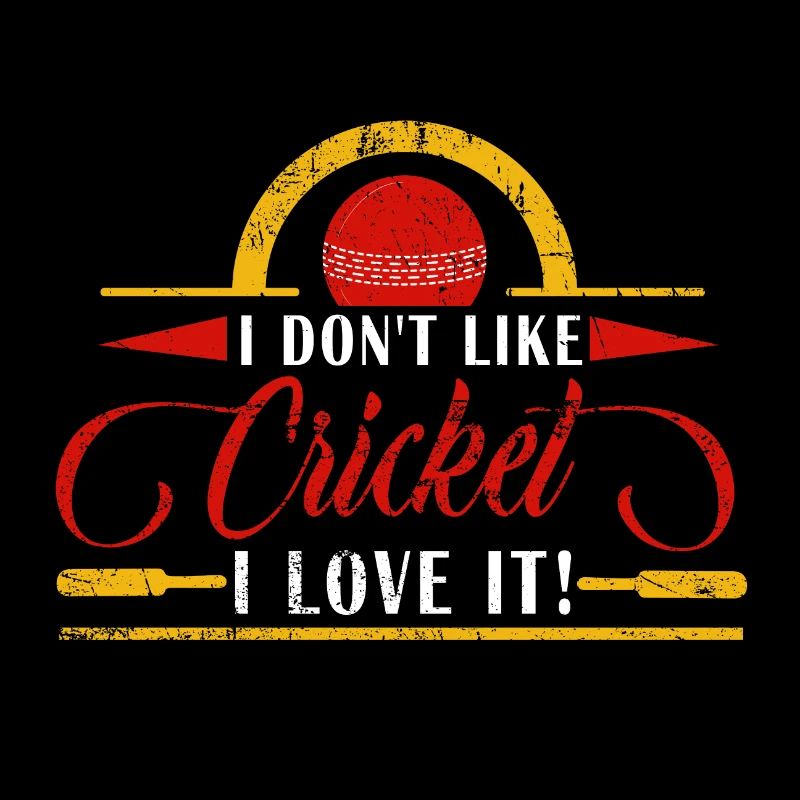 Cricket Pitcher Lustig Geschenk Cricketspieler Bal