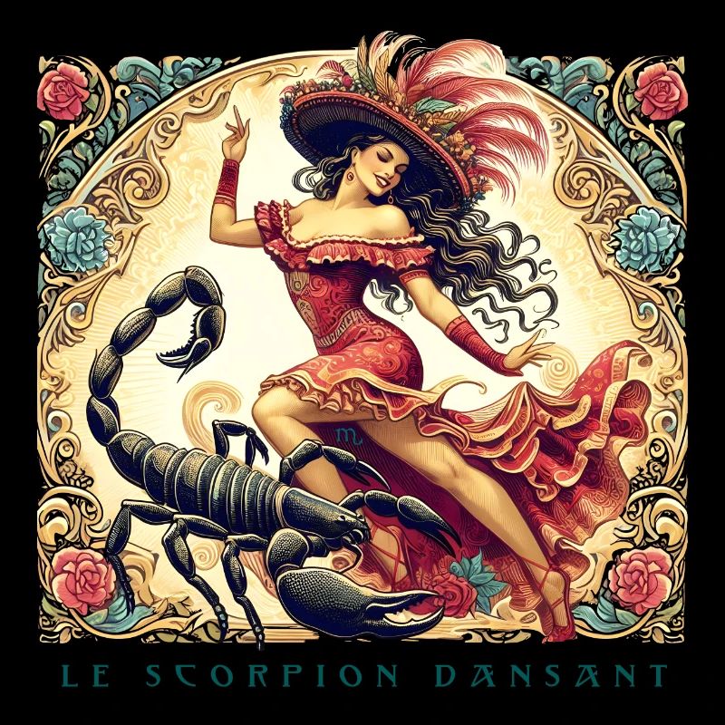 Horoscope signe du Scorpion - scorpion dansant