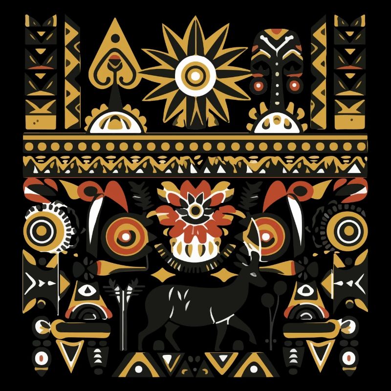 Afrikanische Folklore