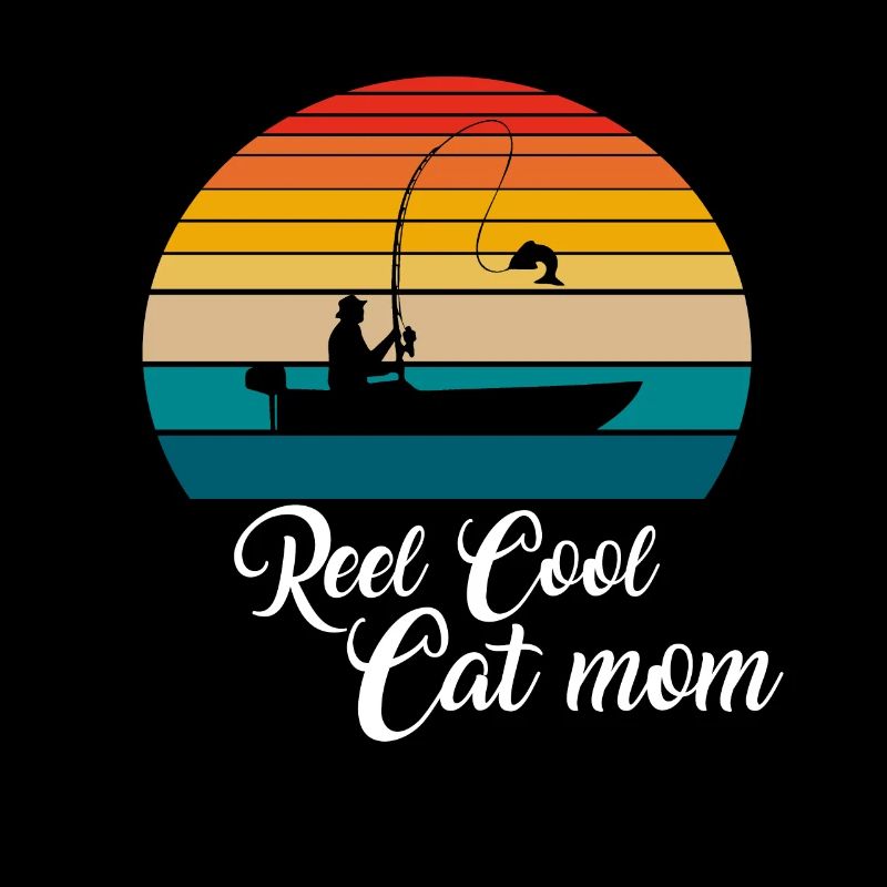 Reel Cool Cat maman Cadeaux de pêche