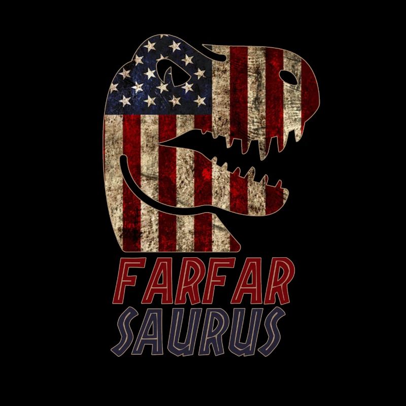 Patriotic Farfar Dinosaur