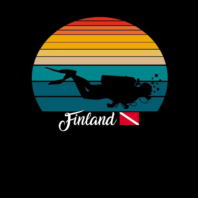 Finland Scuba Diving Gift