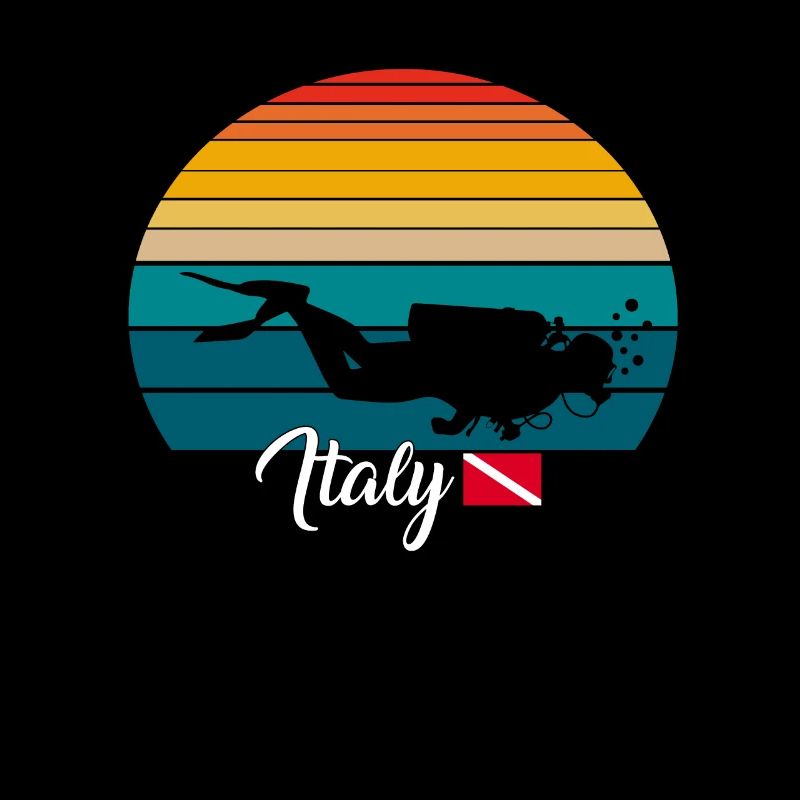 Italy Scuba Diving Gift