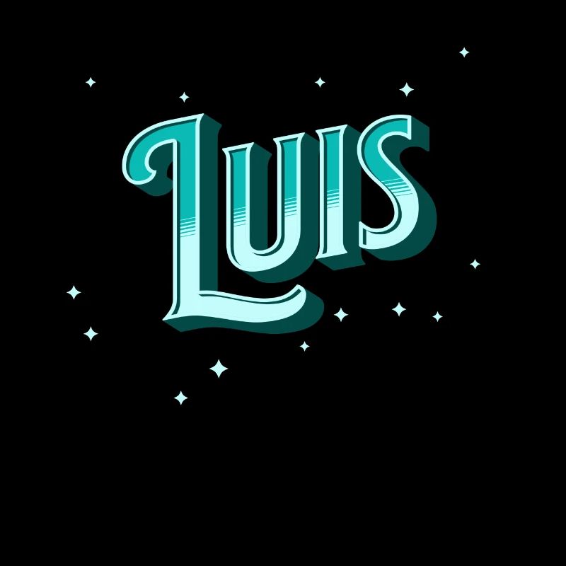 Luis Namen personalisiert