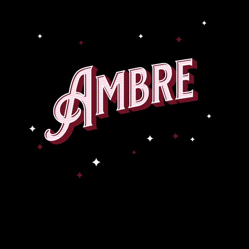 Ambre names personalized