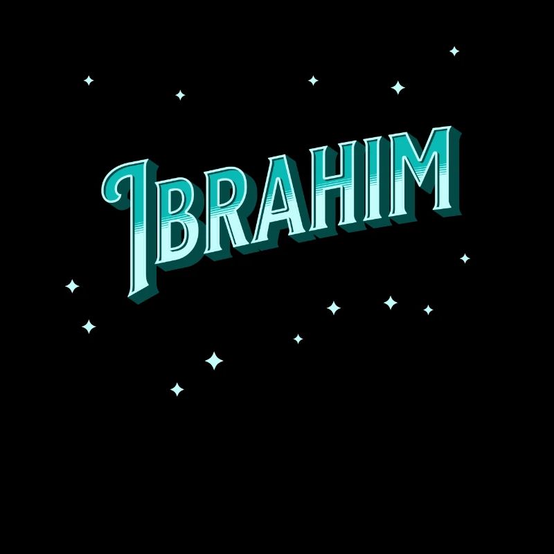 Nom Ibrahim personnalisé